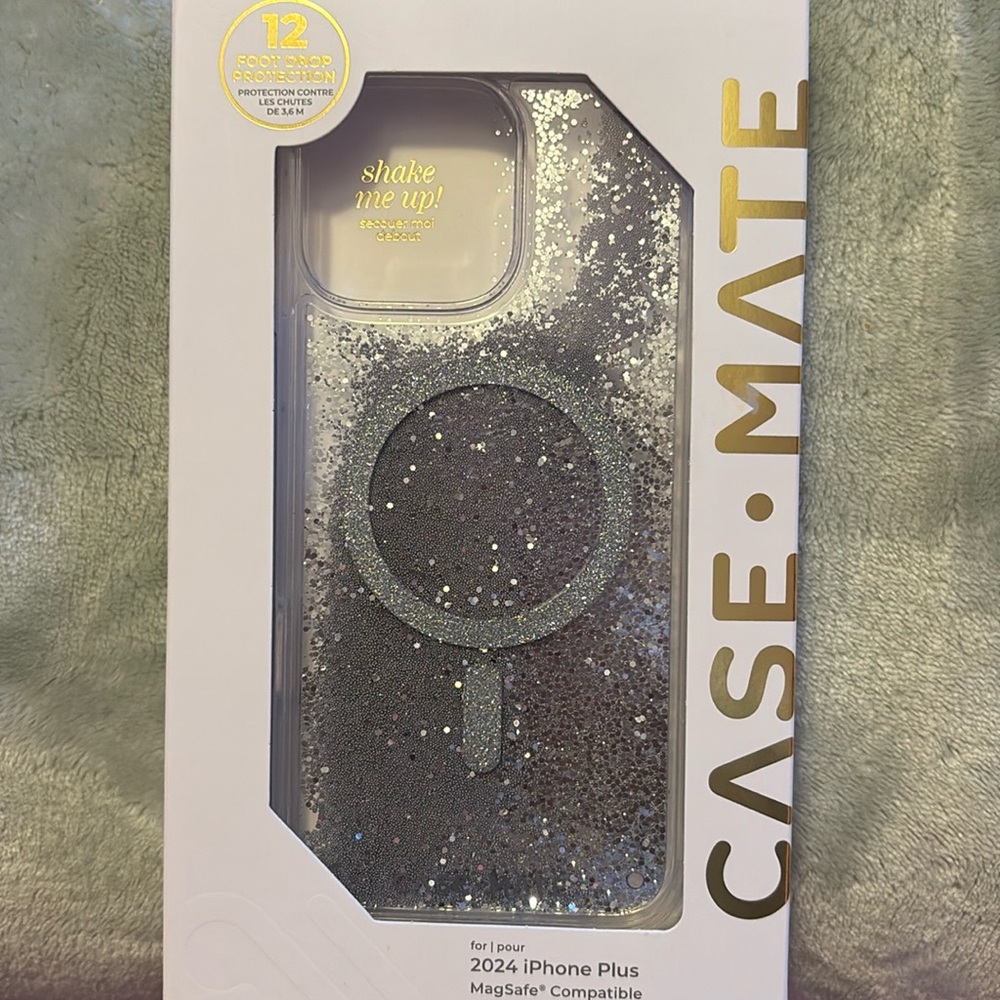 Case mate glitter iPhone 16 plus case